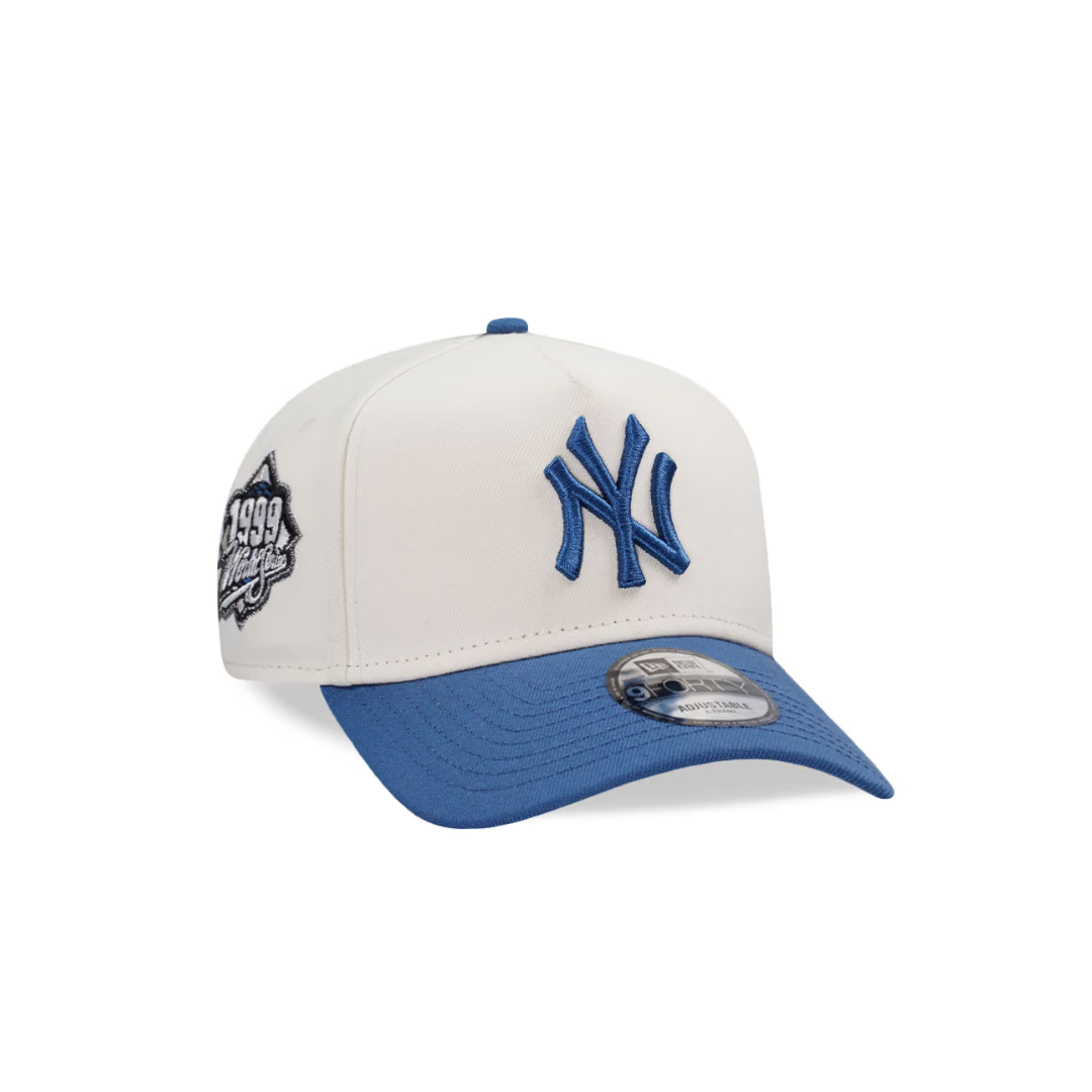 New York Yankees – 9FORTY A-Frame – Cream/Azure Blue