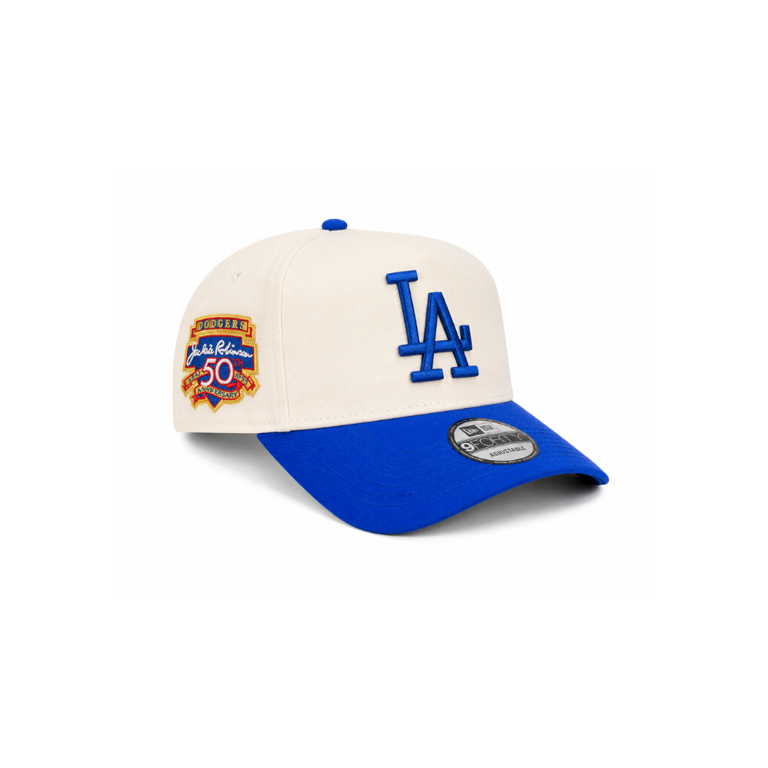 Los Angeles Dodgers – 9FORTY – Cream/Royal Blue