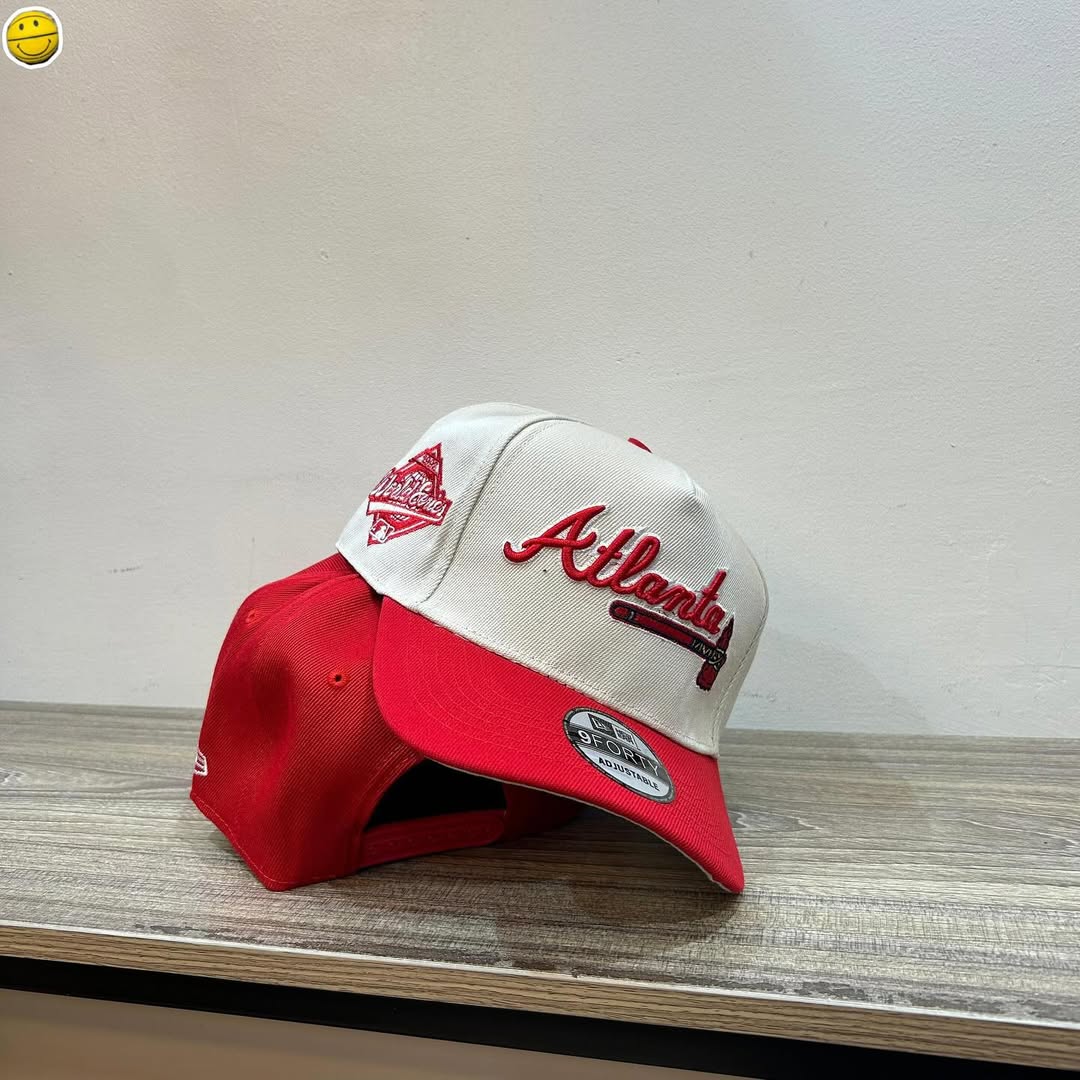 Red Atlantis New Era Snapback Cap