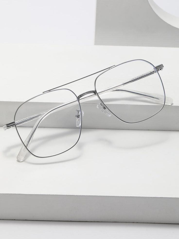 Metal Frame Anti-Blue Light Eyeglasses