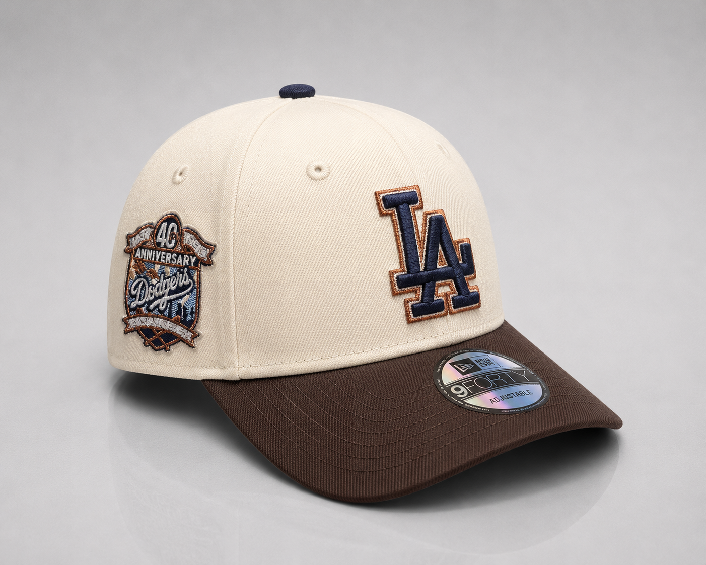 Los Angeles Dodgers – 9FORTY – Off-White/Brown (Copper Edition)