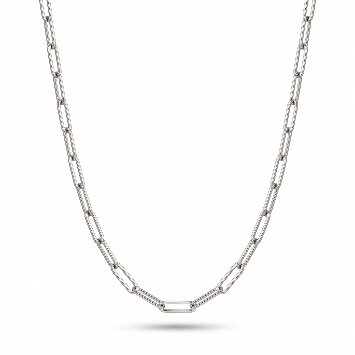 Paperclip Link – Silver