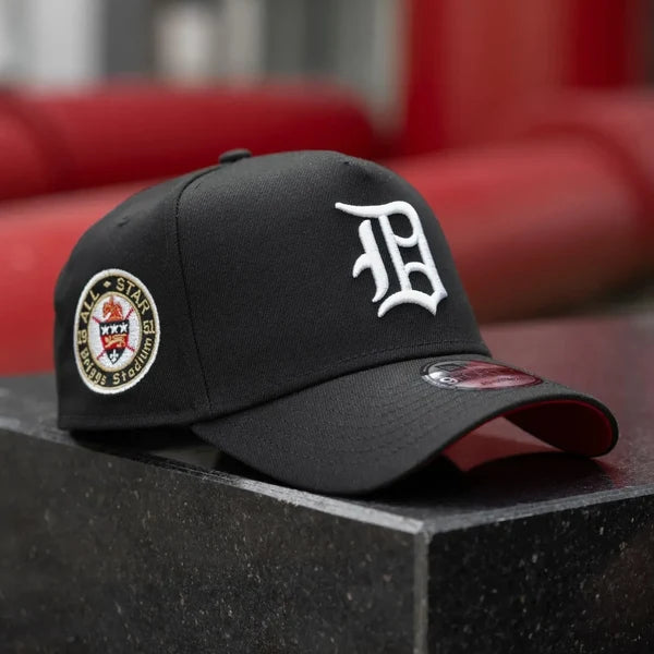 New Era 9FORTY A-Frame Detroit Tigers Briggs Stadium snapback cap.