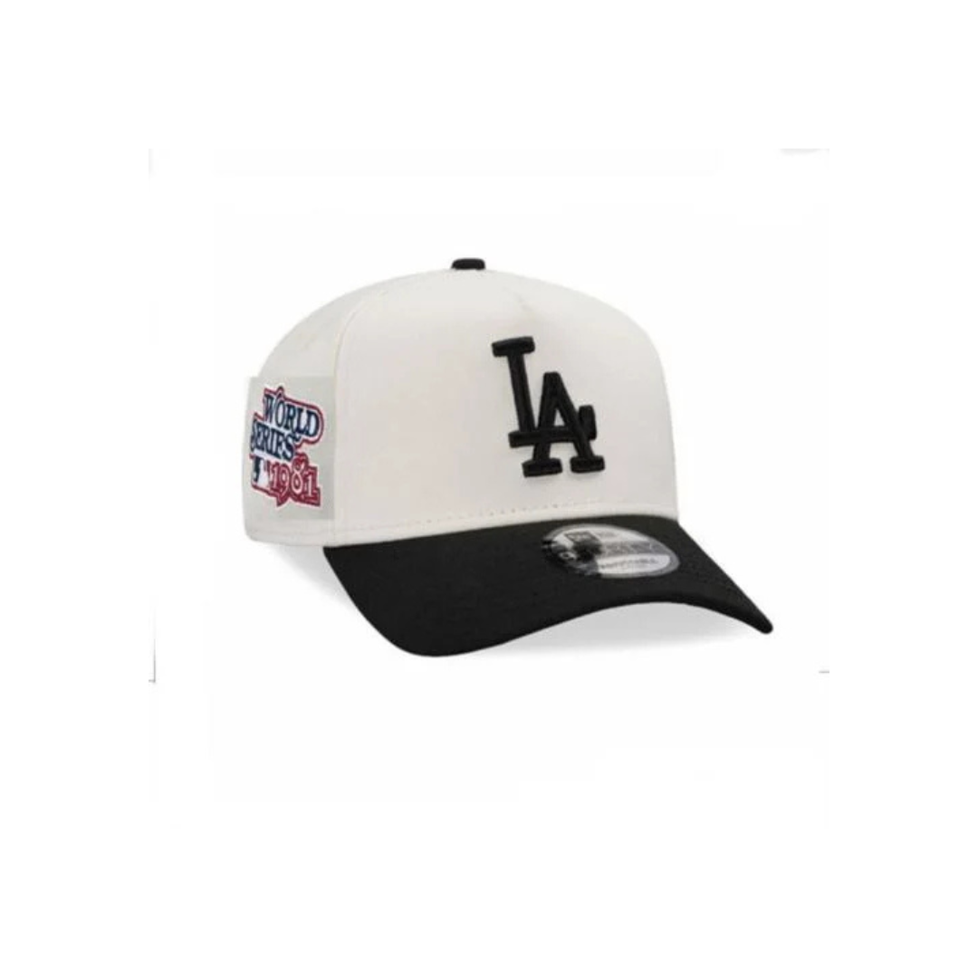Los Angeles Dodgers – 9FORTY A-Frame – Off-White/Black