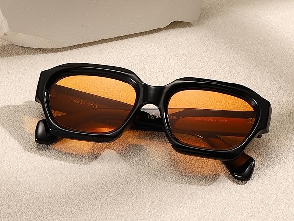 Leaf Solid Color Ac UV400 Protection Square