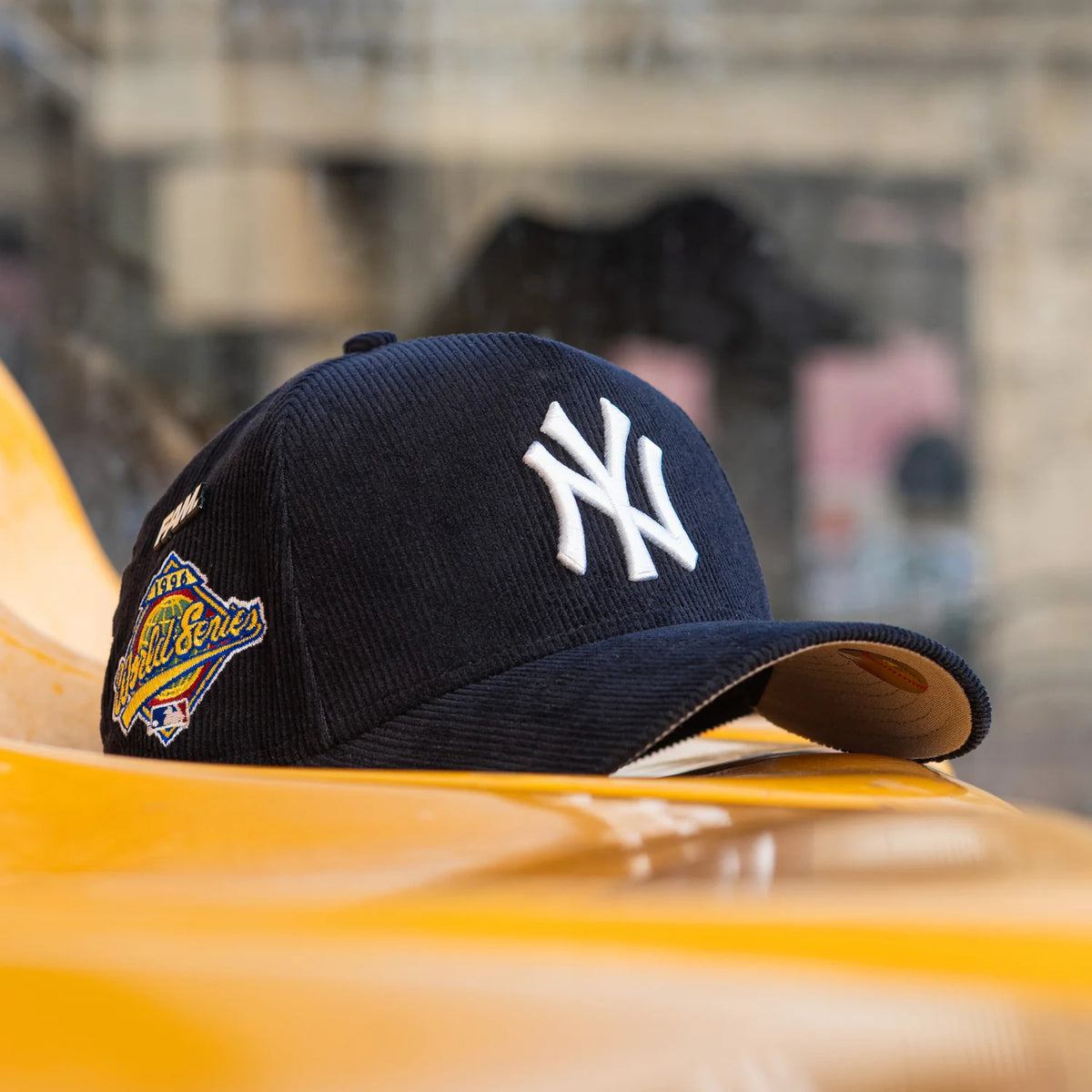 New York Yankees 1996 World Series Patch Snapback Hat