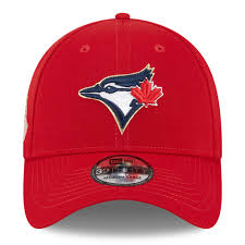 Toronto Blue Jays New Era 9FORTY– 10th Anniversary Patch – Scarlet Red