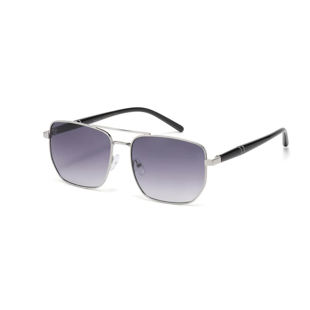 Square aviator men's sunglasses