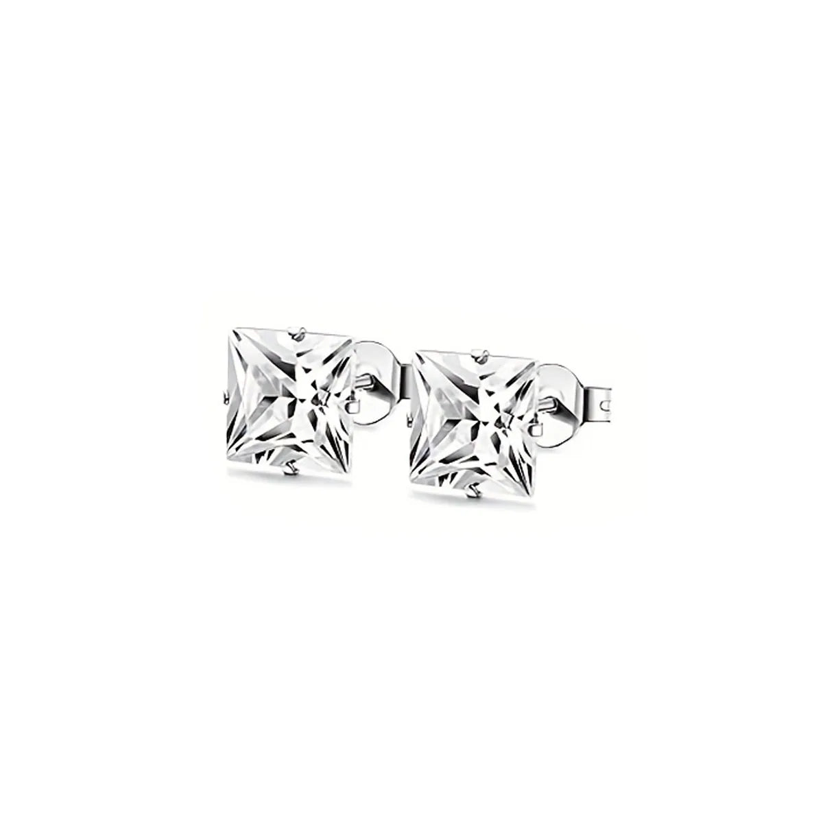 Square 340 Unisex Ear Studs
