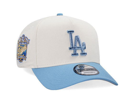 Los Angeles Dodgers – 9FORTY A-Frame – Cream/Powder Blue