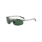 Technical Wrap – Matte Silver / Dark Green