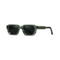 Thick Geometric – Translucent Olive / Dark Grey
