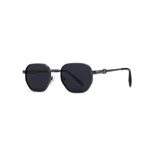 Geometric Wire – Matte Black / Black