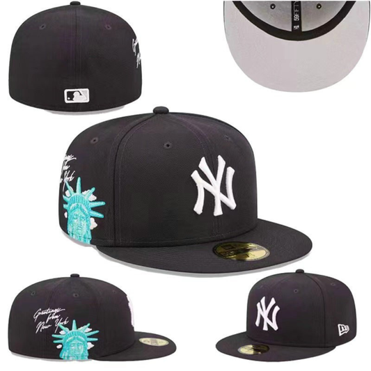 New York Yankees – 59FIFTY Fitted – Black / Teal