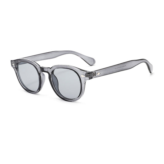 Modern Classic Sunglasses – Translucent Grey w/ Light Smoke Lenses