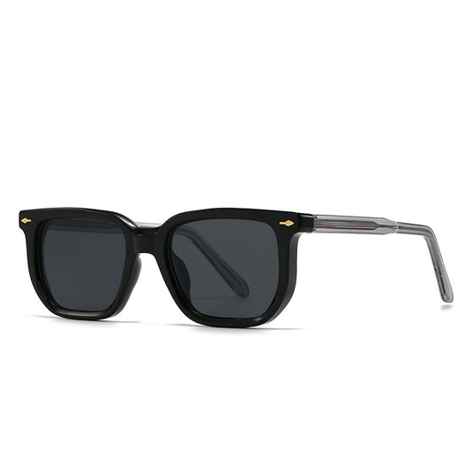 Industrial Shield Sunglasses – Matte Grey w/ Blackout Lenses
