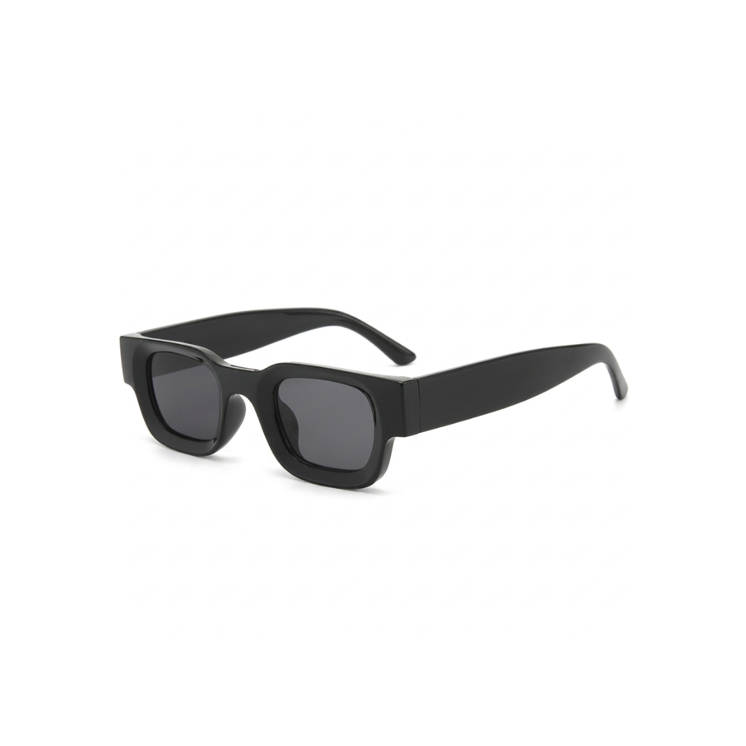 Thick Rectangular – Black / Black