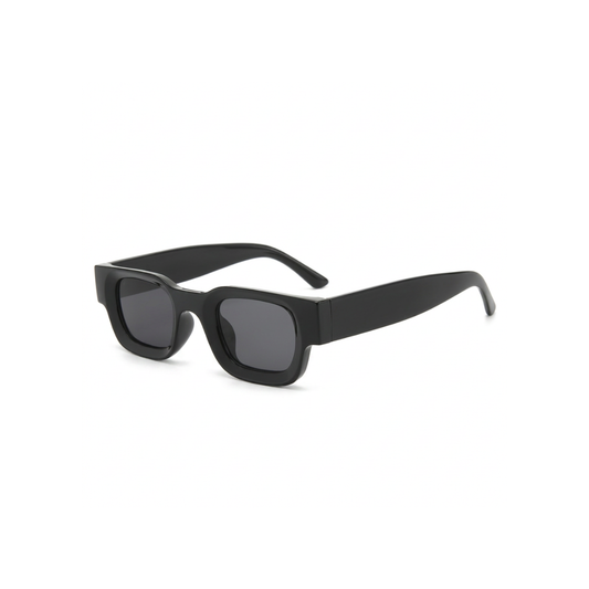 Thick Rectangular – Black / Black