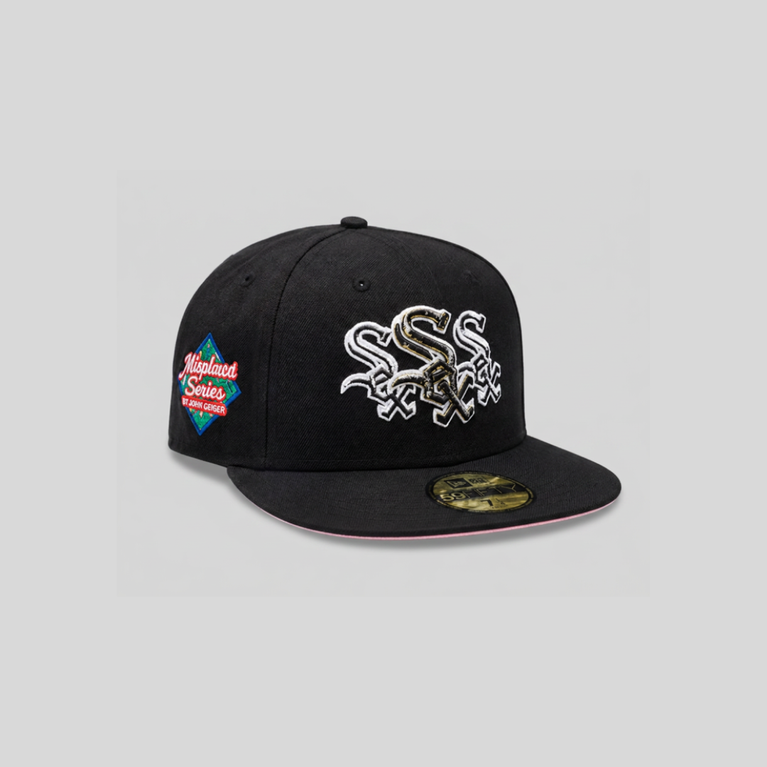 Chicago White Sox – 59FIFTY Fitted – Black/Pink "Misplaced"