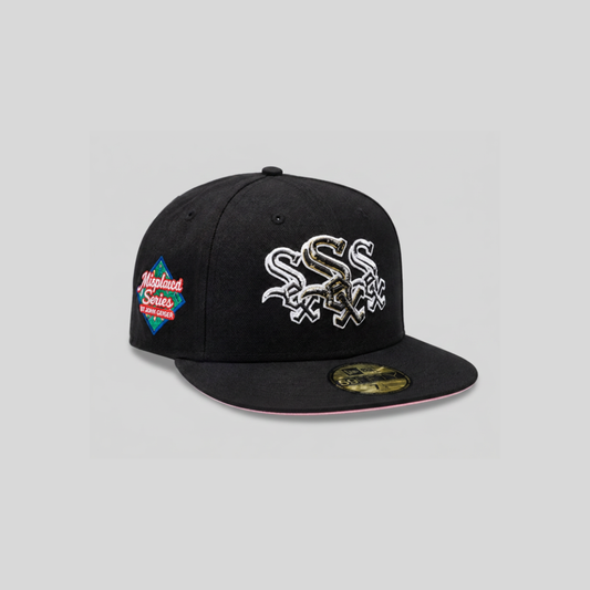 Chicago White Sox – 59FIFTY Fitted – Black/Pink "Misplaced"