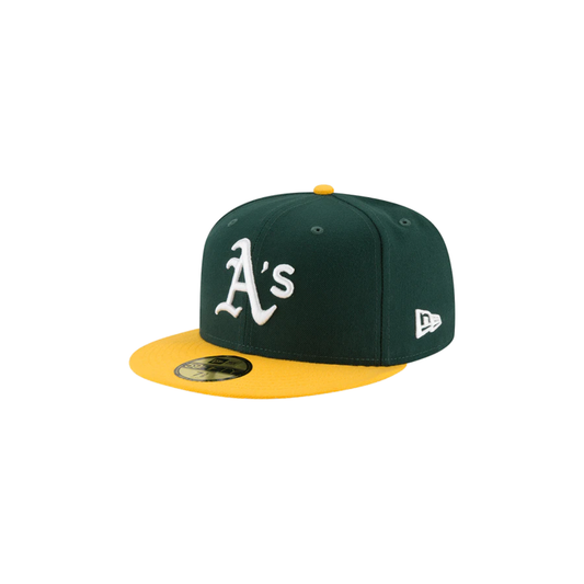 Oakland Athletics – 59FIFTY Fitted – Green/Yellow (Classic Edition)