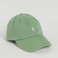classic Polo Ralph Lauren cotton chino baseball cap in green,