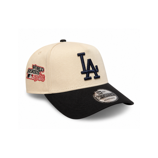Los Angeles – 9FORTY A-Frame "World Series" – Cream/Navy