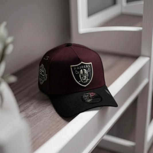 Las Vegas Raiders – 9FORTY A-Frame – Maroon/Black