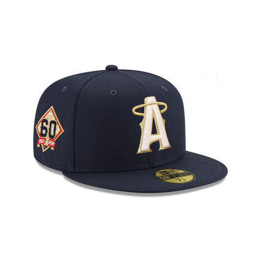 Los Angeles Angels – 59FIFTY Fitted – Navy/Gold Trim