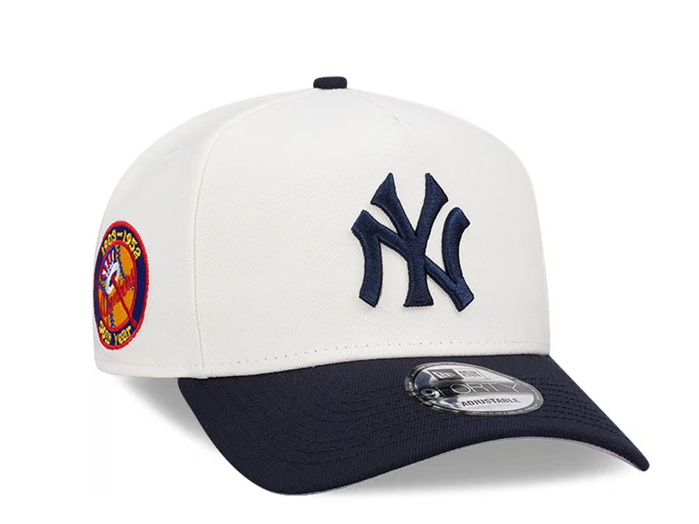 New York Yankees – 50th Year Anniversary Two-Tone – Cream/Navy