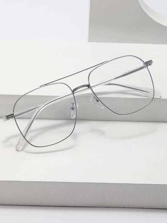 Metal Frame Anti-Blue Light Eyeglasses