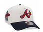 Atlanta Braves – 9FORTY – Off-White/Navy (Lightning Edition)