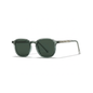Soft Square – Translucent Teal / Dark Green
