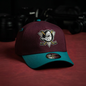 Anaheim Ducks – 9FORTY A-Frame – Burgundy / Teal