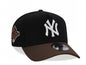 New York Yankees 9FORTY A-Frame – Black/Brown