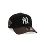 New York Yankees 9FORTY A-Frame – Black/Brown