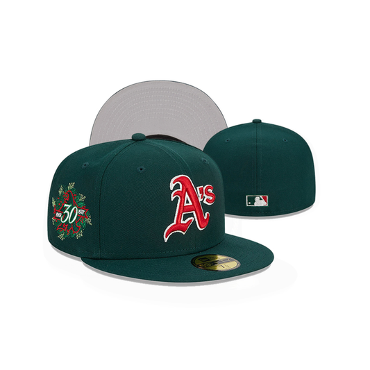 Oakland Athletics – 59FIFTY Fitted – Forest Green/Red