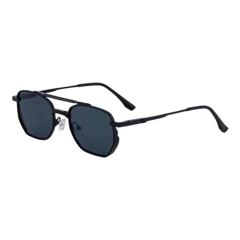 Metal Frame Sunglasses For Men Double Bridge