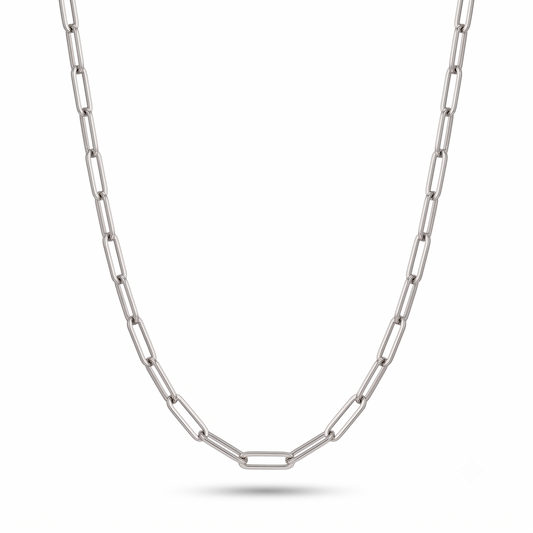 Paperclip Link – Silver