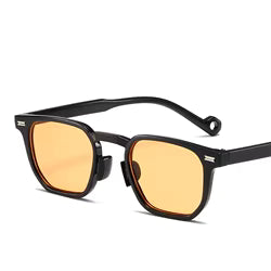 Retro Hex-Square Sunglasses