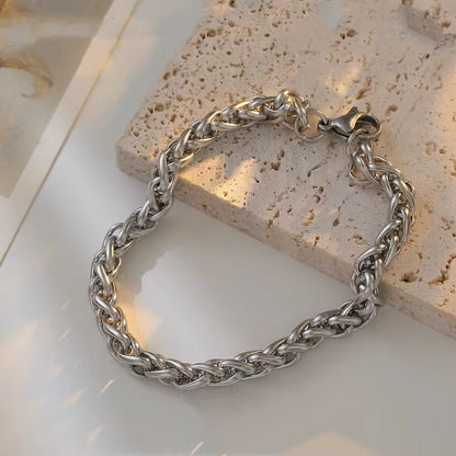 Wheat Chain Bracelet Wheat for Men