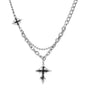 Men Cross Pedle Streetwear Necklace