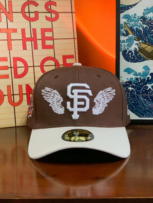 San Francisco Giants – 59FIFTY Fitted – Brown/Cream (Angel Wings Edition)