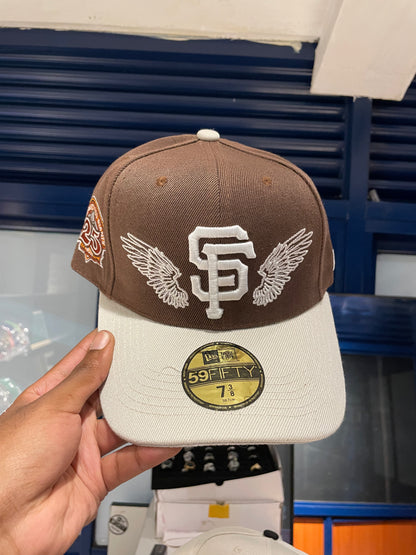 San Francisco Giants – 59FIFTY Fitted – Brown/Cream (Angel Wings Edition)