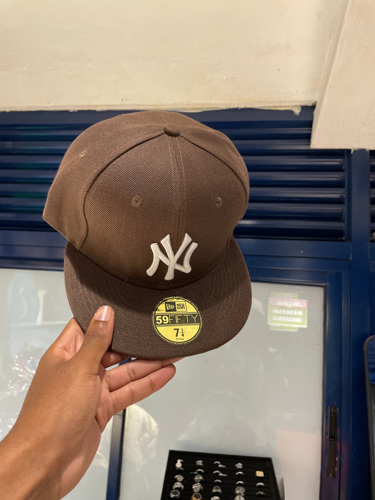 New York Yankees – 59FIFTY Fitted – Walnut Brown/White