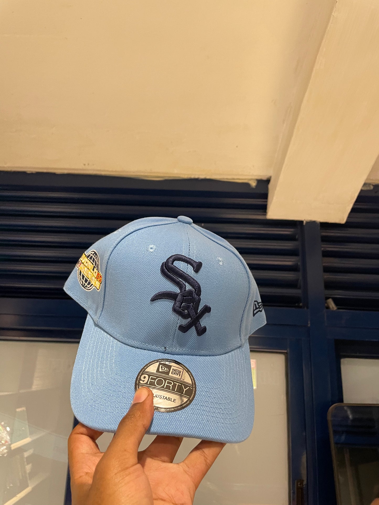 Chicago White Sox New Era 9forty Adjustable Cap-Sky Blue