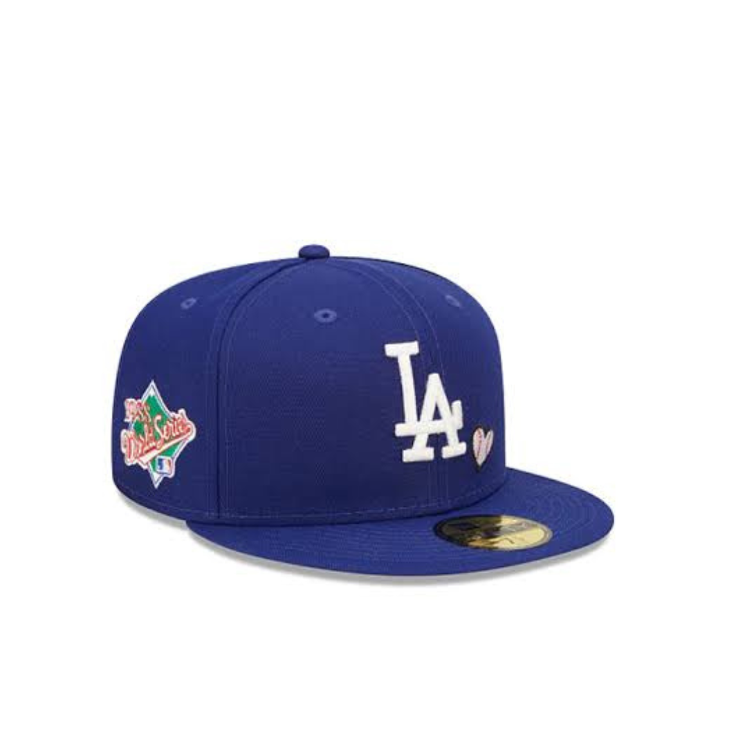 New Era 59FIFTY MLB Los Angeles Dodgers "Team Heart" fitted cap