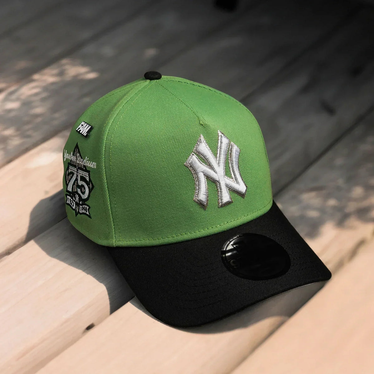 NEW ERA 9FORTY A-FRAME MLB NEW YORK YANKEES MATCHA GREEN CAP