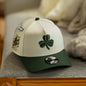 BOSTON CELTICS NBA CHROME WHITE GREEN UV / NEW ERA 9FORTY