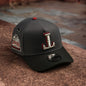 New Era 9FORTY A-Frame MLB Texas Rangers Upside Down Logo Cap